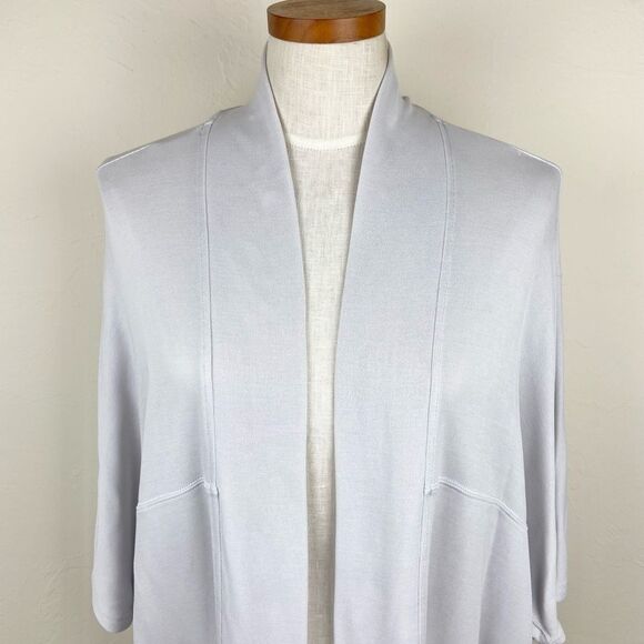 Athleta Serenity Wrap Cardigan - Lilac Gray - Picture 4 of 7